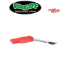 support de canne pliant plastique rouge ragot