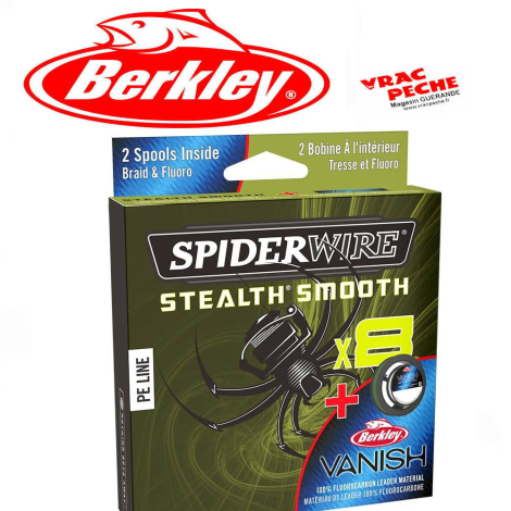 Tresse X9 Braid low vis GREEN 150 m berkley