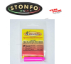 Elastique pour esches gros jaune 50 mt stonfo