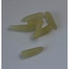 asticot translucide 20 mm factice