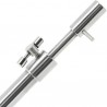 Pique inox téléscopique 50-90cm