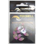 fixonell 14mm 2 couleurs Violet/translucide