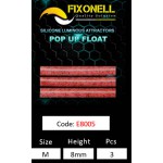 Pop up float fixonell rouge rose