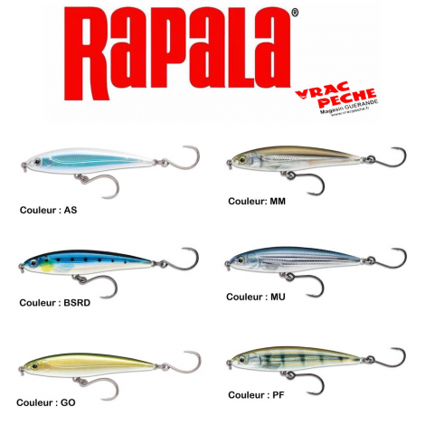 X RAP twitchin minnow 10cm RAPALA