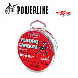 Bobine fluorocarbone 50 m SUPER HARD powerline