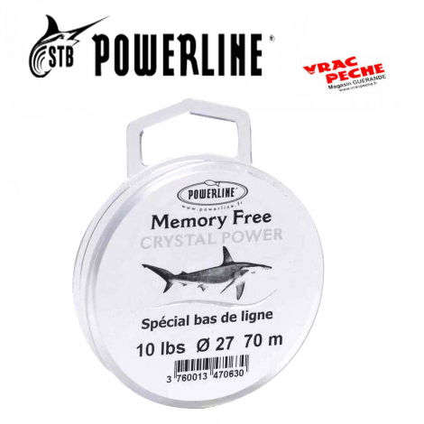 Bobine fluorocarbone 50 m SUPER HARD powerline