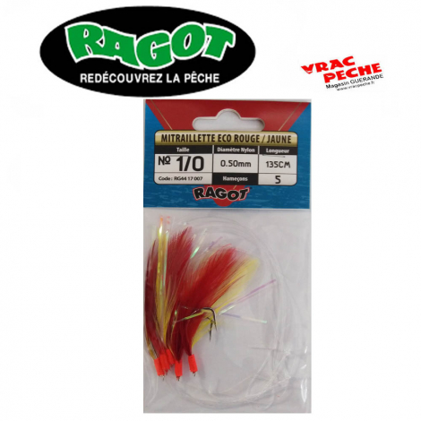 Mitraillette eco rouge  ragot