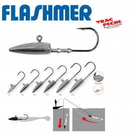 Sachet de 3 têtes PICO JIG HEAD flashmer