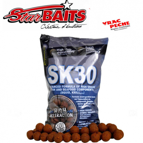 Bouillettes HOT DEMON 1kg 20mm Starbait