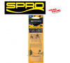 Matte black Leader 1x1 40 cm titanium SPRO