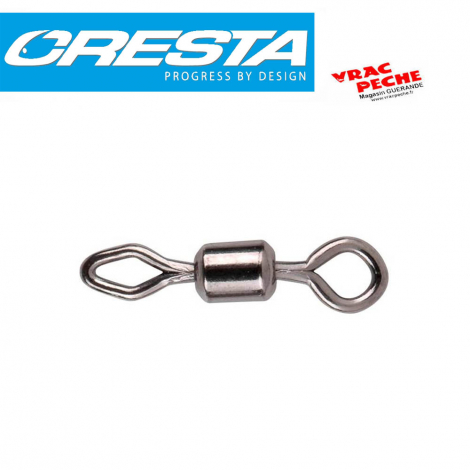 Rolling swivel diamond eyes cresta