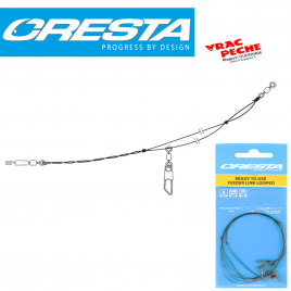Agrafe connection hook length connection swivel cresta