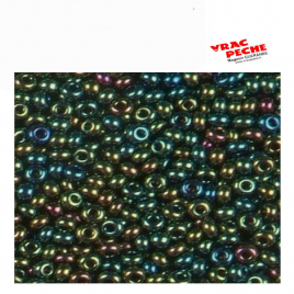 500 Perles de montage 2 mm int 0.7mm rouges translucides