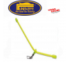 Sachet 3 Anti emmeleur sur tige courbée  jaune fluo 15cm