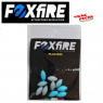 Sachet 8 perles rondes flottantes 9.5mm foxfire