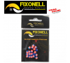 minigum fixonell  3 couleurs Bleu / blanc /rouge