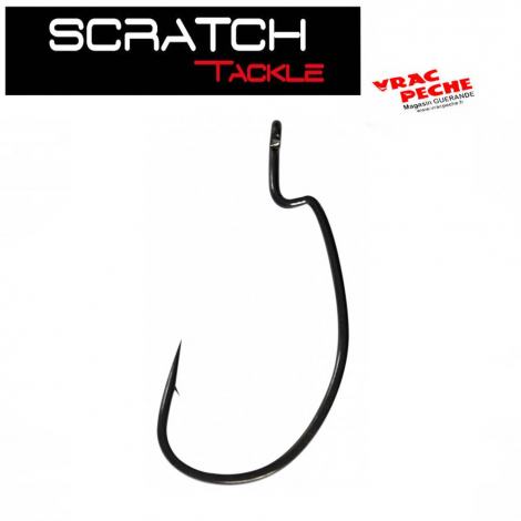 Texan Worm wide gap hook scratch tackle flashmer