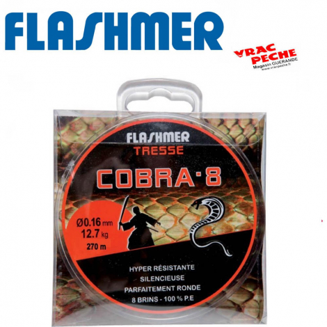 Tresse Cobra 8 135 m flashmer