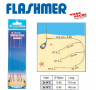 2 Bas de ligne poissons plats  flashmer