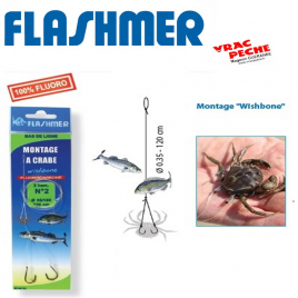 Bas de ligne Daurade  en derive  flashmer