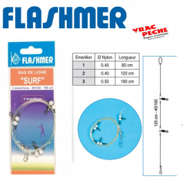 Bas de ligne Surfcasting DL5 flashmer