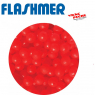 perles cristal balais fluo rouge flashmer