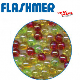 perles cristal multi fluo assorties flashmer