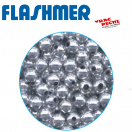 perles metalliques argents 3 mm flashmer