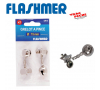 Grelot simple nickele 15 mm  flashmer