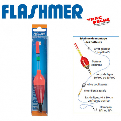 Flotteur eclairant  flashmer