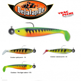 Leurre SWAT SHAD monté 7 cm  delalande