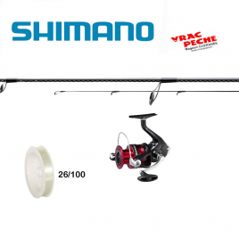 Combo Canne et moulinet FX XT spinning shimano