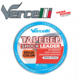 TAPERED SHOCK LEADER Orange15 m Vercelli