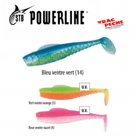 Leurre souple KVS shad powerline