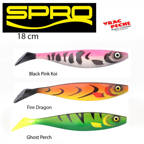 Leurre souple wob shad 2.0 18cm spro