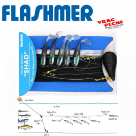 Ligne traine ecoline Anguillons flashmer