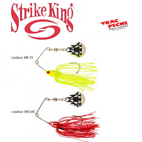 Mini king spinnerbait strike king