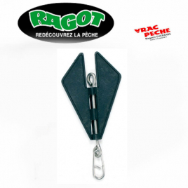 sachet 2 ailettes noires ragot