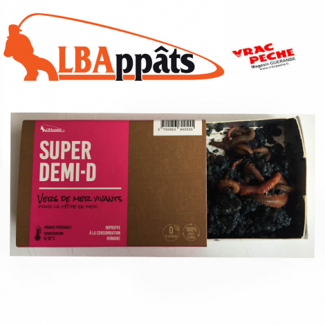 Boite Super Dur rouge LBA appats