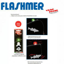 Aiguille a vers fragile 30 cm 9 mm flashmer