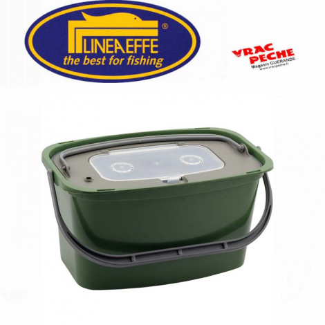 seau à vif rond 12 litres lineaeffe vert