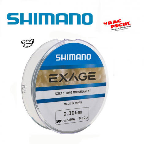 Bobine nylon 300 m exage  shimano