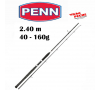 Canne  legion cat silver spin 240  40 -160 g penn