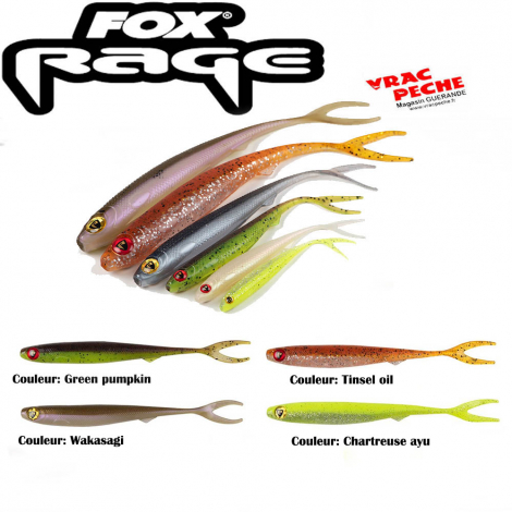 Minnow Fox Rage Slick Finesse 20 cm UV Chartreuse Ayu