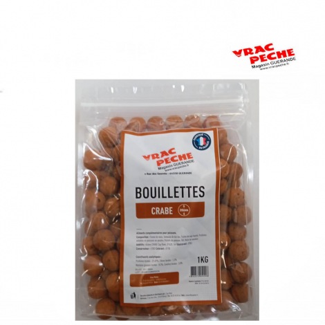 Bouillettes FRAISE 20 mm 1 kg vracpeche