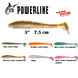 Leurre souple KVS shad powerline