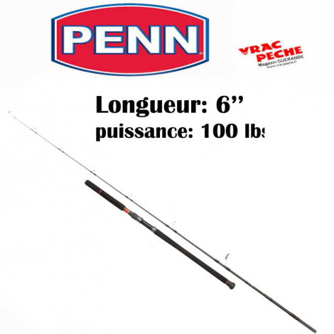 Canne  conflict trolling 701  12-20 lbs penn