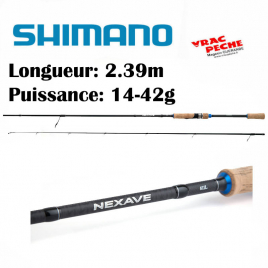Canne Nexave610 M fast 2.08m 7-35 g shimano