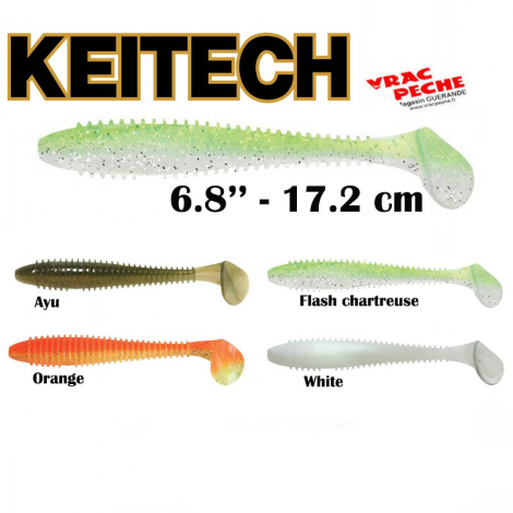 Sachet Swing impact FAT 6.8" 17.2 cm  keitech