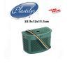 Panier peche enfant vert fonce